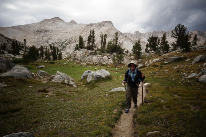 Uncle Bill likes to think that he's slow but he's really not.