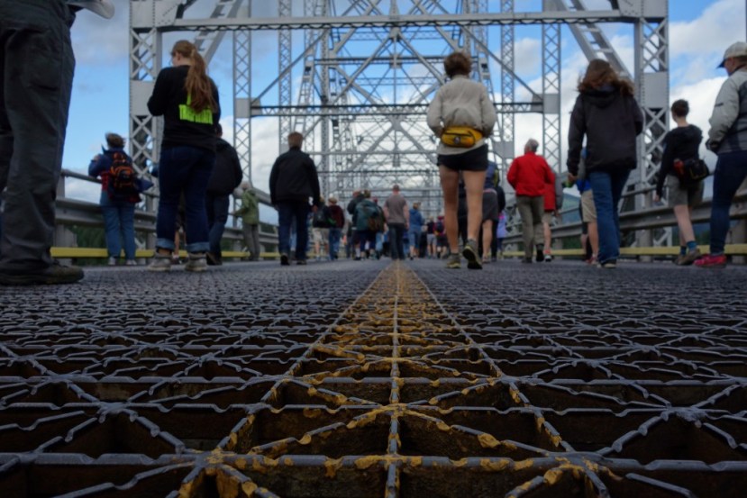 Bridge Walk on the Bridge of the Gods